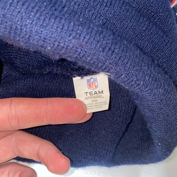 NFL New England Patriots Pom Beanie Official Team Apparel - Picture 7 of 7